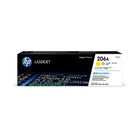 Cartouche de toner jaune HP 206A LaserJet d’origine-Jaune