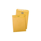 Quality Park Enveloppes à agrafe transparente, 9 x 12 po, brun, 28 lb, boîte/100-Ces enveloppes à agrafe ont des fermetures refermables utilisant la technologie redi-tac qui remplace l'agrafe traditionnelle en métal pour plus de durabilité lors d'usages répétés