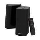 Creative T100 Enceintes de bureau Hi-Fi 2.0 compactes pour ordinateurs-2 x 20W RMS, Puissance totale du système : RMS jusqu'à 40W, Puissance de crête 80W, 50-20,000 Hz