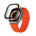 PanzerGlass - Full Body pour Apple Watch 49mm Ultra/Ultra 2 - Transparent-Il a un revêtement sans bavure qui réduit les traces d'empreintes digitales et de saleté