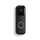 Amazon - Sonnette vidéo Blink - Noir-Bénéficiez d'une autonomie de batterie longue durée, d'alertes personnalisées, de paramètres de confidentialité et bien plus encore.