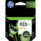 HP 933XL Cartouche d’encre jaune à rendement élevé d’origine (CN056AN)-Couleurs: Jaune