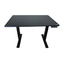 Uncaged Ergonomics - Bureau électrique assis-debout - Noir-Un bureau de bureau à hauteur réglable magnifique et luxueux et un bureau assis-debout ou debout parfait