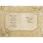 Rosedale Gold 5-1/2" x 8" cartes de voeux-Imprimé sur du papier cartonné non couché de qualité supérieure