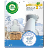 Air Wick® – Trousse d'essences Aqua d'huile parfumée, brise fraîche-Le nouveau chauffe-huile vous donne 8X plus de contrôle du parfum.