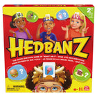 Spin Master - Games Hedbanz-Tout nouveau jeu : il s'agit de la 2e édition du jeu de questions rapides pour deviner qui vous êtes. comprend 6 nouveaux bandeaux : dinosaure, narval, robot, fleur, papillon et cerveau, ET de nouvelles illustrations, telles qu'un serpent et des lunettes de soleil. 