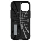 Spigen Slim Armor pour iPhone 12 mini - Argent Satiné-La technologie Air Cushion réduit l'épaisseur du boîtier et améliore la protection