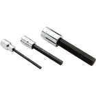 Gray Tools – Douille à prise 1/2 x 1/2 po, embout hexagonal très long, fini chromé-Taille : 1/2 po