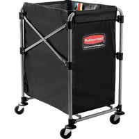 RubbermaidMD – Panier en X repliable, hauteur globale : 34 po, Profondeur globale : 24 po (1881749)-Largeur globale : 24 po