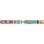 Bordure de projecteur de drapeaux internationaux de ressources créées par l'enseignant, paquet de 72-Captez l'attention de vos élèves avec des bordures photo colorées