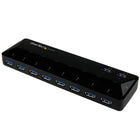 StarTech ® Concentrateur USB 3.0 à 10 ports avec ports de charge et de synchronisation, 2 ports de 1,5 A-Augmentez les capacités de votre système et transformez un port USB 3.0 en dix ports