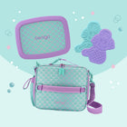 Bentgo - Sac à lunch imprimés pour enfants - Sirène-Les fermetures à glissière YYK robustes ont été conçues pour que les petites mains puissent les ouvrir et les fermer facilement