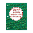 Merriam-Webster Notebook Dictionnaire espagnol-anglais, paquet de 6-Dictionnaire simple pour débutants espagnol-anglais pour les niveaux 5-8