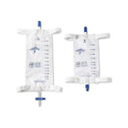 Medline – Sacs à jambe avec sangles Comfort, 600 ml, valve coulissante, paq./48-Type : Sac de drainage à jambe 