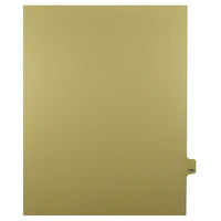 Mark Maker – Onglets séparateurs juridiques beiges, 1/25 onglets, format lettre, sans trous, numéro 170, 25/paquet-Onglets séparateurs beiges, 1/25 onglets