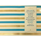 Rosedale – Cartes de souhaits et enveloppes, Congratulations on Your Wedding, doré, 5 1/2 x 8 po, 6/paquet (19918)-Cartes de souhaits de qualité comparable à celles qu’on retrouve dans un magasin spécialisé