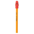 Merangue - Gommes à effacer capuchons Happy Face, 12/paquet-Pour la plupart des crayons standards
