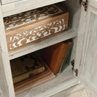 Sauder 59"W La Collection Barrister Lane Bureau Ministre - Finition White Plank-   Finition White Plank®