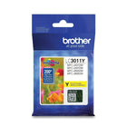 Brother – Cartouche d'encre jaune, LC3011YS-Conçu avec intelligence pour fonctionner parfaitement avec votre imprimante Brother