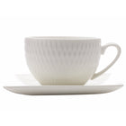 Maxwell & Williams Tasse et soucoupe demi-tasse, 90ml, Diamond carre, Lot de 8-Vaisselle