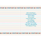 Rosedale – Cartes d’anniversaire et enveloppes « From All Of Us » 5 1/2 x 8 po, 12/paquet (15641)-Cartes de souhaits de qualité comparable à celles qu’on retrouve dans un magasin spécialisé
