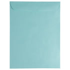 JAM Paper - Enveloppes à ouverture au sommet à rabat droit avec fermeture gommée, 9 x 12 po, turquoise, paquet/100-Aqua