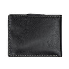 Roots - Portefeuille mince à deux volets pour hommes avec poche zippée - Noir-1 porte-billets