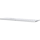 Apple - Clavier Magic Keyboard avec Touch ID et pavé numérique, anglais-Luminosité, Avance rapide, Launchpad, Mission Control, Sourdine, Éjection du support optique, Lecture/pause, Piste précédente, Volume -, Volume +
