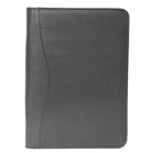 AshlinMD – Porte-documents à fermeture éclair de direction AUGUSTIN, noir-L’intérieur est doté de deux poches multimédias, l’une pour votre téléphone intelligent ou votre iPhone et l’autre pour vos autres accessoires multimédias ou encore des lunettes.