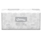 Kleenex - Essuie-mains pliés Premium - Avec pochettes d’air à séchage rapide - Blanc - Paquet de 25-Serviettes pliées en trois