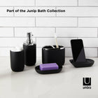 Umbra JUNIP - Pompe à savon liquide et gel hydroalcoolique 295ml, Chrome Noir-Pompe à savon