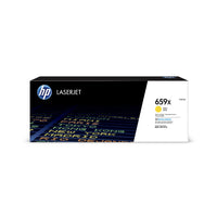 Cartouche de toner jaune à rendement élevé HP 659X d’origine-Couleur de l’encre : jaune