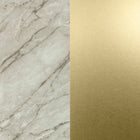 South Shore - Maliza - Chariot Bar - Faux marbre carrara et Doré-Assemblage requis : nos produits nécessitent d’être assemblés. Cependant, soyez sans crainte! Chaque meuble vient avec un guide détaillé pour que vous viviez une expérience de montage sans souci.