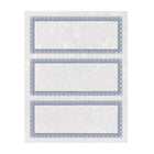 St. James™ – Certificats-cadeaux Regent sur papier bond, bleu, paq./75-3 2/3 po x 8 1/2 po