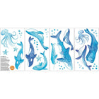 WallPops - Kit d'art mural non-sens nautique-Sans danger pour les murs: toujours amovible et ne laisse aucun résidu collant