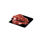 McNairn – Papier à steak, 10 x 30 po, noir, 1000/paquet-Noir