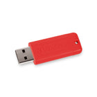 Verbatim - Clé USB 3.2 Gen 1 PinStripe 32 Go - Rouge et Bleu - Paquet de 2-L’interface USB 3.2 Gen 1 est jusqu’à 10X plus rapide que l’USB 2.0 tout en étant compatible avec les ports USB 2.0