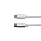 tmd Câble de chargement USB-C vers USB-C 100 W - 6,5 pi. - Blanc-Longueur : 2M