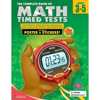 Livre numérique : American Education Publishing 0769685625-EB The Complete Book of Math Timed Tests, 3e - 5e année-Vous recevrez deux courriels : le premier confirmant la totalité de votre commande et le second comportant un lien de téléchargement. Vous pourrez utiliser le lien de téléchargement immédiatement ou plus tard, comme vous le voulez.