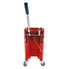 Ensemble seau et tordeur à pression latérale – 21 L (5 gal) – Rouge-21 L (5 gal)