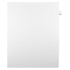 Mark Maker – Onglets séparateurs juridiques blancs, 1/25 onglets, format lettre, sans trous, numéro 104, 25/paquet-Onglets séparateurs blancs, 1/25 onglets