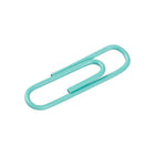 JAM Paper – Trombones standards colorés, petits, bleu sarcelle, 100/paquet (21832064)-Ces trombones colorés sont idéaux pour organiser vos papiers et vos documents à la maison, à l’école ou au bureau!