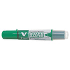 Pilot - Marqueurs BeGreen V-Board Master pour tableau blanc − Pointe arrondie − Rechargeable − Couleurs variées − Paquet de 5 (BG-WBMAVBM-S5)-5,25 x 7/8 po