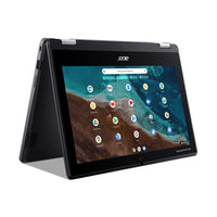 Acer - 11,6 po Chromebook tactile avec 3 mois d'abonnement à Gemini Advanced – MT8183 - eMMC 128 Go - 8 Go RAM – Noir-Processeur: MediaTek MT8183