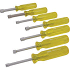 Gray Tools – Ensemble 7 pièces de tournevis à douille métriques, (tige fixe), 5 à 11 mm-Tailles incluses : 5, 6, 7, 8, 9, 10, 11 mm.