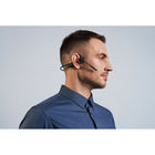 Shokz - OpenComm2 UC avec Dongle USB-C Bluetooth Stéréo Microphone à perche à réduction de bruit - Noir cosmique-Technologie de conduction osseuse : Notre technologie de conduction osseuse innovante offre un son immersif sans couvrir vos oreilles. Restez connecté à votre environnement tout en profitant d'une qualité audio supérieure, vous gardant en sécurité et conscient à tout moment.