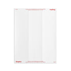 Staples - Étiquettes postales blanches pour imprimantes jet encre/laser, 2 5/8 x 1 po, pqt/300-Réglages préprogrammés compatibles avec la plupart des logiciels de traitement de texte