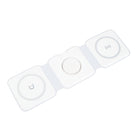 Powerology - Socle de chargeur pliable 15W avec MagSafe - Blanc-Recharge rapide de 15 W