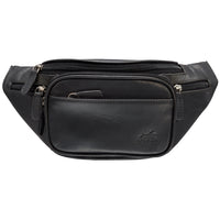 Mancini Buffalo Sac à taille Classique - Noir-Sac à taille