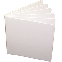 Ashley Productions - Gros livre vierge 5 x 5 po Ash10704, blanc-Type de produit : Gros livre vierge